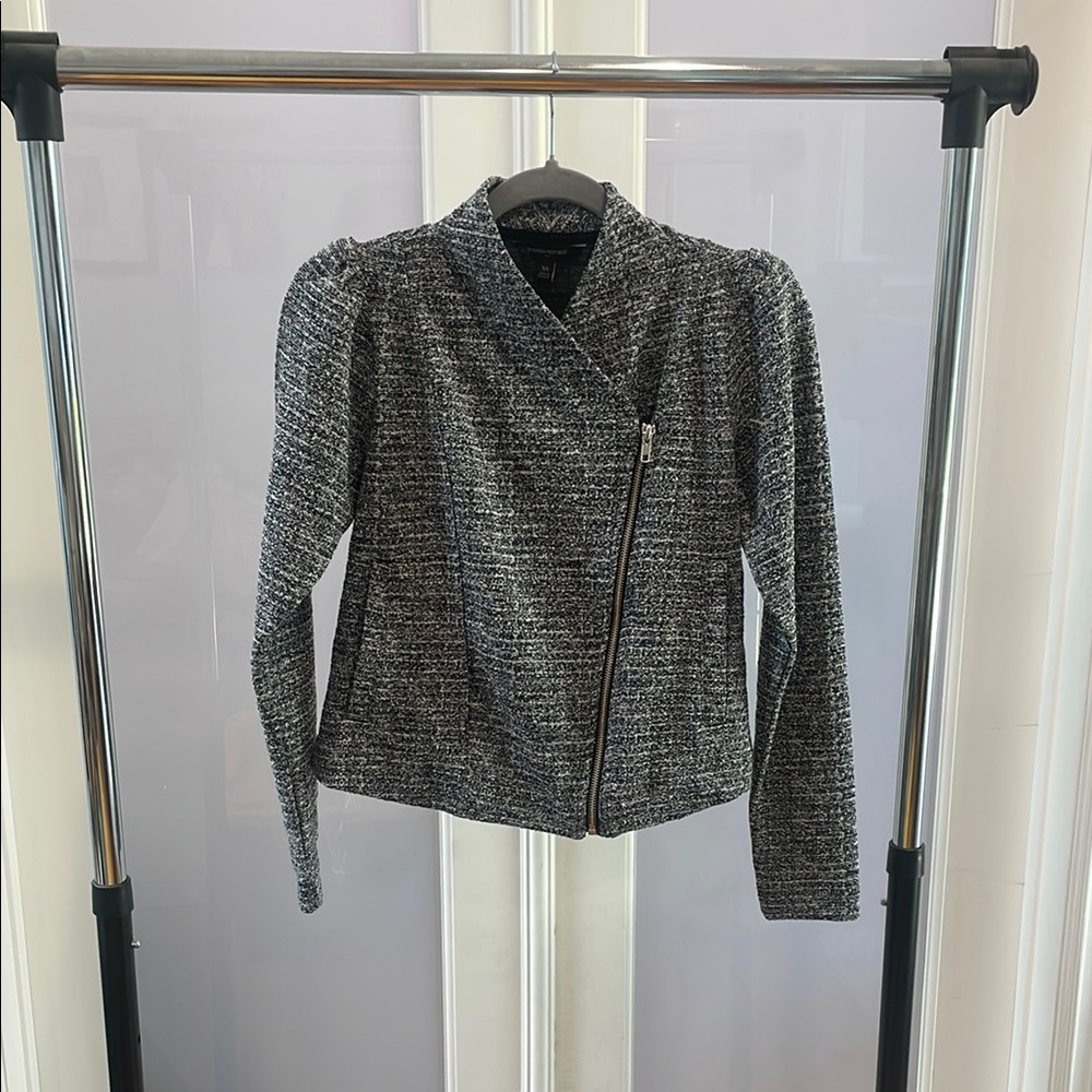 Women's Gray Tweed Jacket
